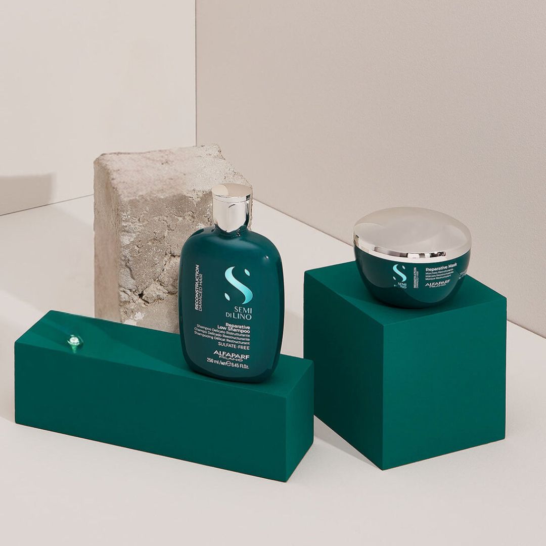 ALFAPARF MILANO SEMI DO LINO SHAMPOO & MASK