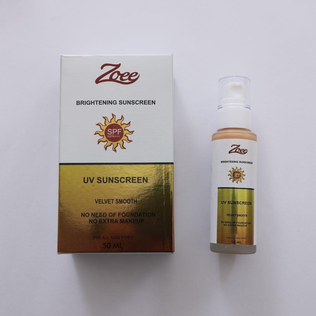 Zoee Brightening Sunscreen (50ml)